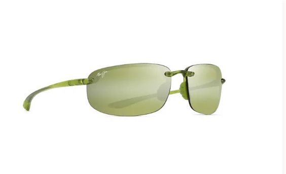 Occhiali da sole Maui Jim Uomo HOOKIPAHT HOOKIPA SHINY TRANS LI - HOOKIPAHT HOOKIPA SHINY TRANS LI